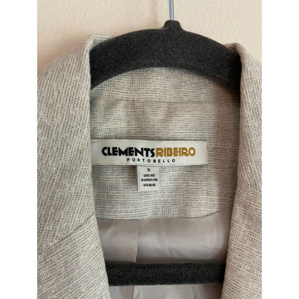 Clements Ribeiro Silver Blazer - Picture 7 of 7